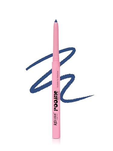 Image of Recode Navy Blue Pookie Kajal 0.3G,Smooth & creamy application,Lightweight,Smudge Proof Kajal,Perfect for everyday makeup looks