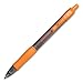 Pilot G2-7 Retractable Gel Roller Pen - Fine Pen Point Type - 0.7 mm Pen Point Size - Orange Ink - Translucent Barrel - 12 / Dozen
