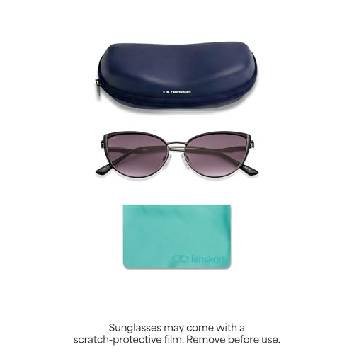 Image of Vincent Chase By Lenskart | Full Rim Cateye | Fashion Essentials | Branded and Stylish Sunglasses | 100% Uv Protected | Women | Large | Vc S15795