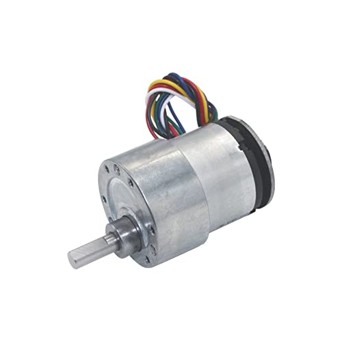Motor de engranajes de CC 12V 530rpm con codificador de retroalimentación para robótica