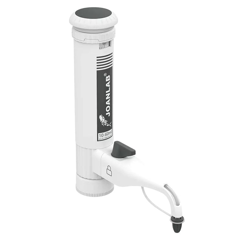 Bottle Top Dispenser Adjustable Quantitative Laboratory Dispenser Autoclavable Lab Equipment(10-60ml)