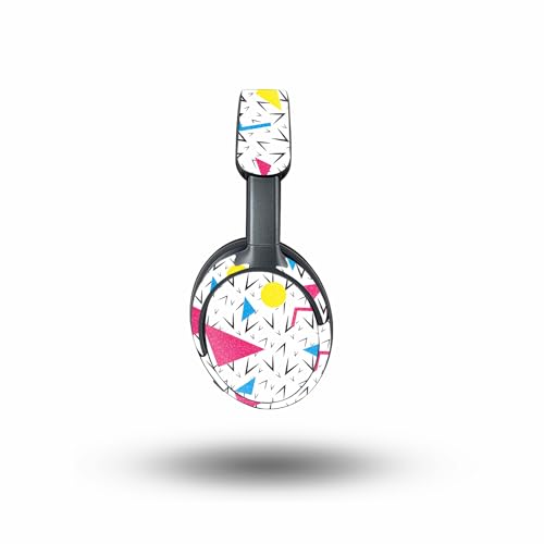 Image of MightySkins Glossy Glitter Skin Compatible with Bose QuietComfort Ultra - 90s Fun | Protective, Durable High-Gloss Glitter Finish | Easy to Apply, Remove, and Change Styles