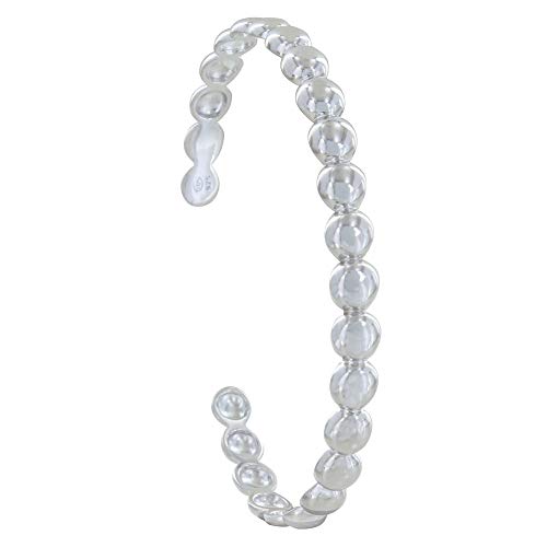 Bracelet Argent 925 Les Poulettes Bijoux demi jonc, le cadeau idéal pour femme