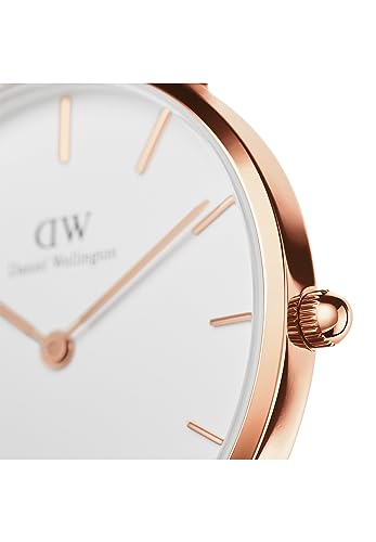 Daniel Wellington Petite 36 Rosewater White Unisex Analogue Watch - Image 2