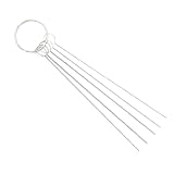 lipan Carburetor Cleaning Tool Carbon Dirt Jet Remove Brushes Needles Compatible with Car Motorcycle Moped Scooter ATV Carb Jets Wire Cleaner Kits (Color : Needles)