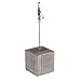 Produktbild APS 71494 Kartenhalter, 4er Set, Tischkartenhalterung mit Klammer, Fotohalter, Beton, inkl. 30 Beschriftungskarten, 15 x weiß und 15 x schwarz, 3 x 3 x 12 cm
