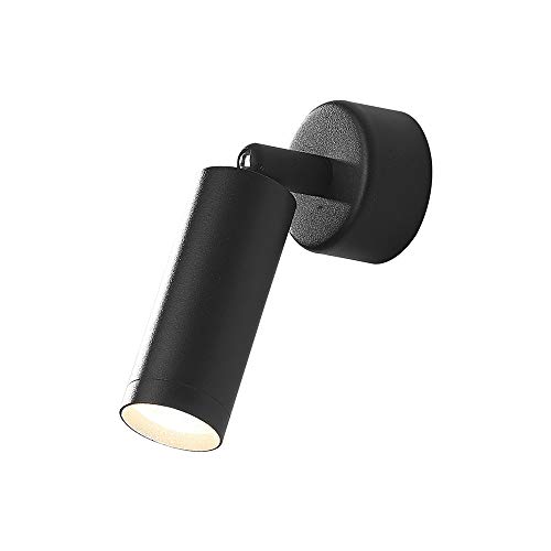 Aplique de pared LED giratorio con foco ajustable y diseño moderno para dormitorio 2
