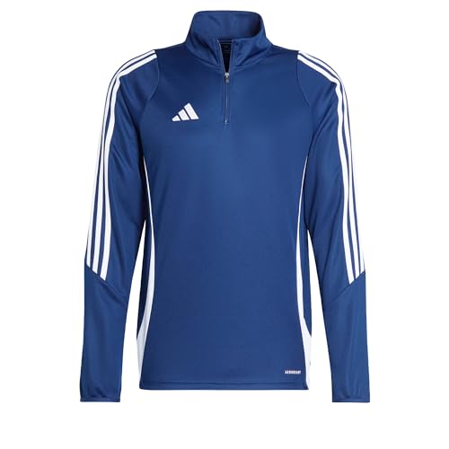 Sweatshirt adidas Homme Tiro24 Team Navy Blue en taille S pour entraînement
