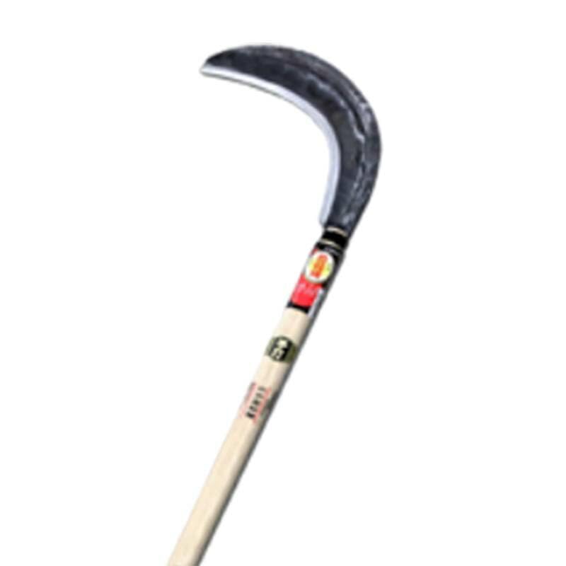 7132【美品】 (豊稔)両刃造林鎌 柄1200mm刃270mm 大型 両刃 鎌 豊稔 両刃造林鎌 270 H-125 ホウネン ｜金象印の公式通販サイト【金象