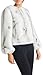 Cinq à Sept Women's Faux Mink Benson Coat, Ivory/Clear, M