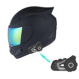 1Storm Motorcycle Bike Full Face Helmet Mechanic +...