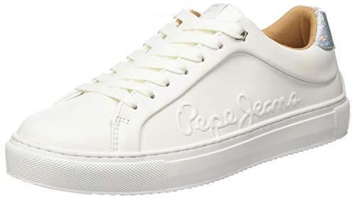 Pepe Jeans Damen Eccles Top Sneaker, 934silver, 41 EU