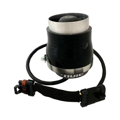 MTNTK Performance Blow Hole Fan Lower Clutch Belt Temperature - Compatible with Polaris RZR 900 Trail / 900S Cover
