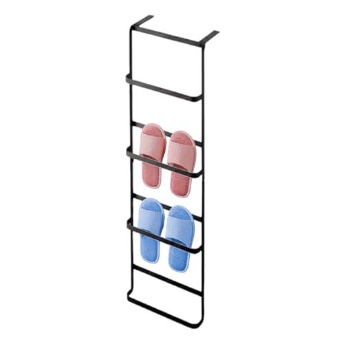 Étagère à chaussures pour porte pour libérer l'espace au sol du placard