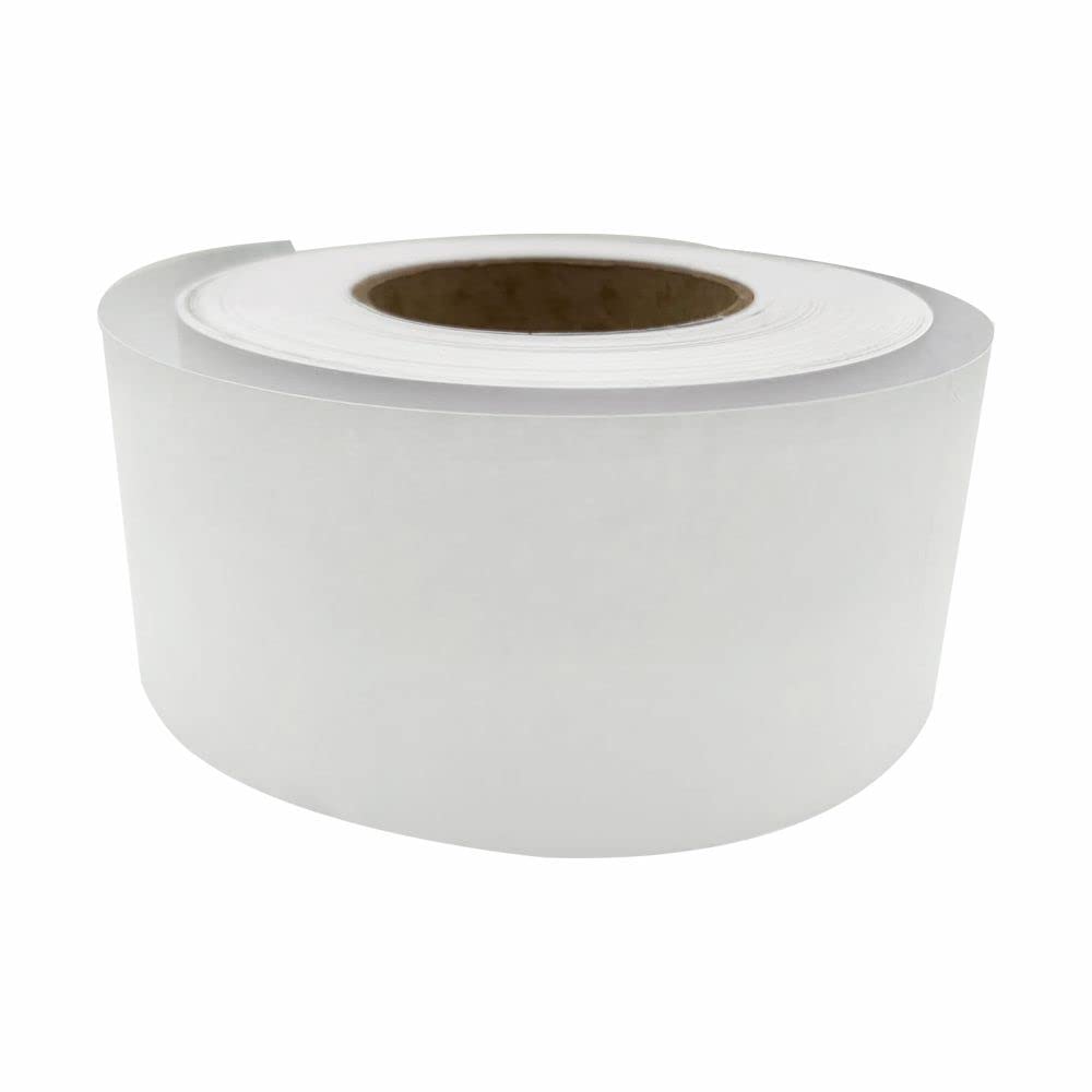 3 Ace Crafts Straight Edge Paper Border Roll (White) 48mm x 50 Meters, Jumbo, for Drawing, Painting, Sketches, Backdrop, Schools, Office, Nurseries, College, Artists, Poster, Notice Boards
