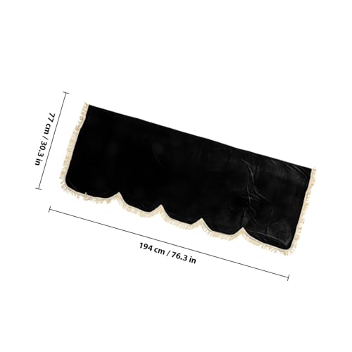 Housse de piano velours doré Levemolo couverture clavier