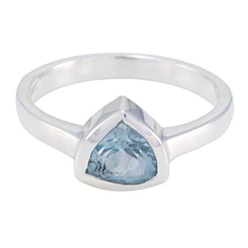 Bagues en pierres précieuses argent sterling 925 triangle House of Rings pour homme