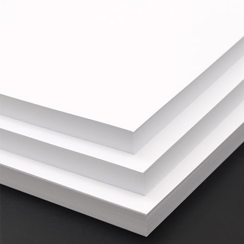image for TEETOOKEA 30 Sheets White Cardstock, 8.5 x 11 Card Stock, 92lb/250gsm 