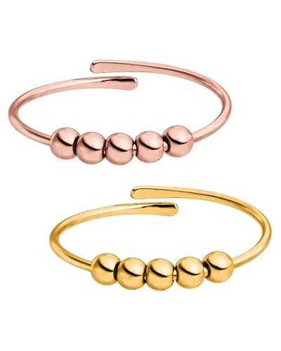 Bague Fidget Purelei Shade Anxiety : le cadeau idéal avec taille réglable pour femme