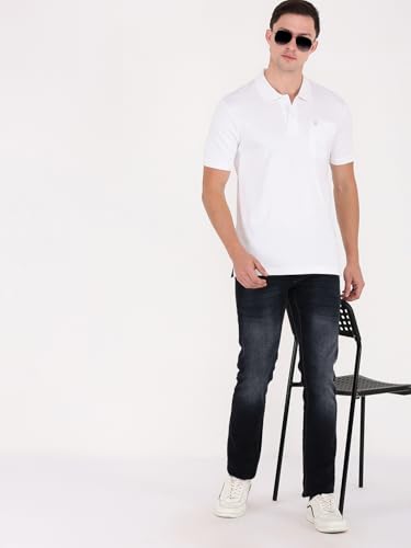 Image of Macroman M-Series Men's Solid Regular Fit T-Shirt