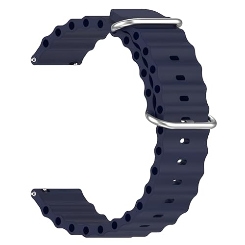 VEROX Ocean 20MM Watch Strap Compatible with Samsung Galaxy Watch 4/ Watch 5, Amazfit GTS 2 Mini, Amazfit Bip/Bip U/Pro/Lite, Bip S, Amazfit GTS/ 2/2e, Compatible with All 20MM Watches- NavyBlue (B0CXM6VZP1) Amazon Price History, Amazon Price Tracker