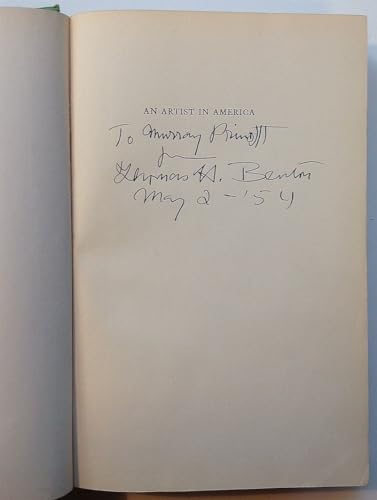 An artist in America B0007HLNW0 Book Cover