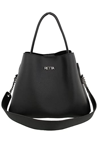 Bolsa Feminina Ombro/Mão Retta Oficial (Preto)