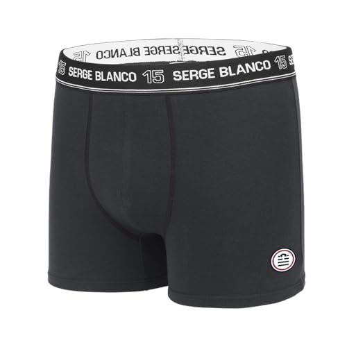 Boxer SERGE BLANCO de algodón para hombre en lote de 4 calzoncillos cómodos 4