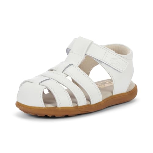 See Kai Run Gloria V - Stylish & Comfy Sandals for Girls - White 9 Toddler