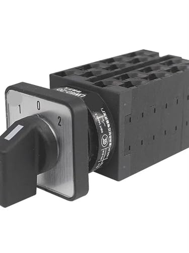 Interruptor de leva giratorio universal para alternar generador y red doméstica