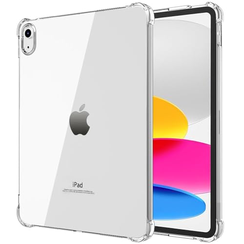 MOBIXX Clear Case for iPad (A16) 11th Generation 11 Inch 2025 / 10th Generation 10.9 Inch 2022, Slim Lightweight Military-Grade Shockproof TPU Protective Cover– Anti-Yellowing, Transparent Back Bumper