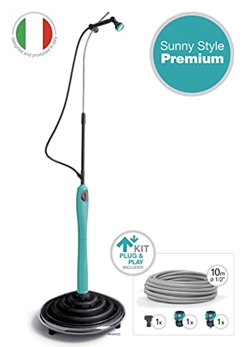 G.F. 80005525 Solardusche Sunny Premium Komplettset anschlussfertig, fuchsia, GF87005526, Violett, Hellblau