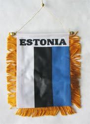 Flagline Estonia - Window Hanging Flag