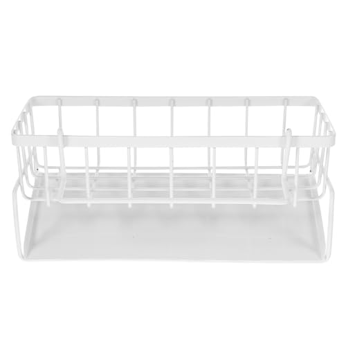 ELAYARD キッチンシンク用スポンジホルダー 属製水切りラック 耐久性と清掃簡単な収納器具 スポンジオーガナイザー 台所用実用的な清掃用