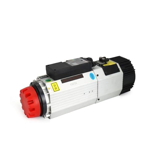 KACOME 9KW CNC air-Cooled Spindle for Woodworking 220V 32A Machine Tool Spindle for CNC milling Machine(Ordinary 220V,Short Nose)
