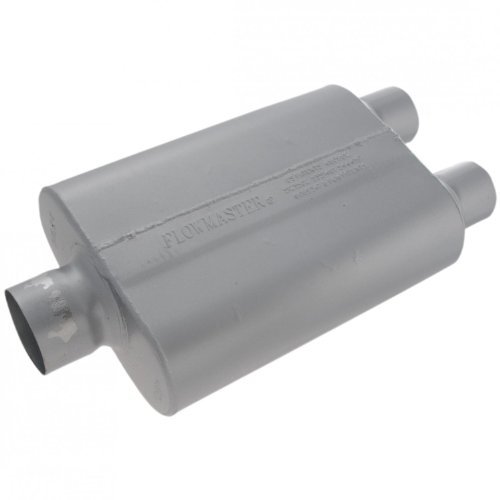 Flowmaster 430402 40 Series Muffler - 3.00 Center IN / 2.50 Dual OUT - Aggressive Sound by Flowmaster
