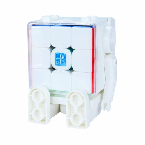 Image of Cuberspeed MoYu RS3 M V5 Speed Cube Ball CORE UV with MoYu's New Robot Cube Stand
