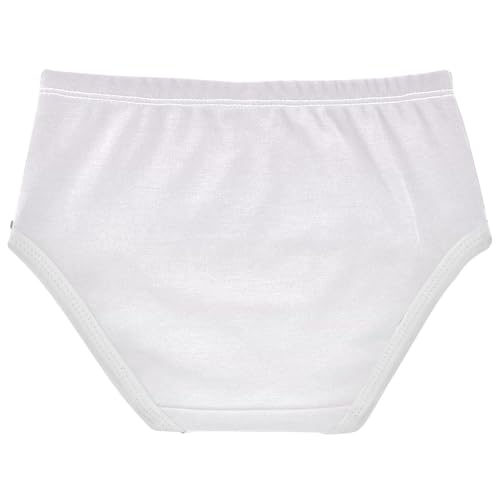 Joisal White Gradient Ombre Girl Panties Cute Girls Underwear Toddler Cotton Colorful Briefs Underpants 2t2
