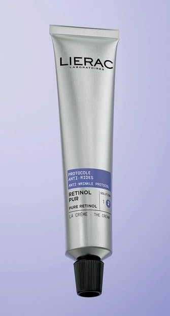 Lierac - Protocolo Retinol Puro 0,3% - Crema Antiedad Alta Precisión 30ml - Alisa - Difumina Arrugas - Todo Tipo de Pieles