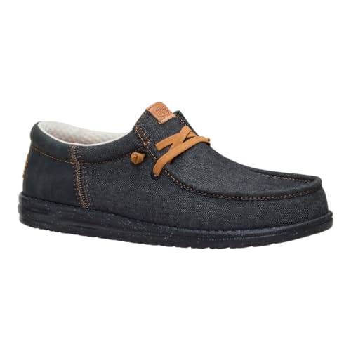 Image of HEYDUDE Wally Funk Denim Black Size 10