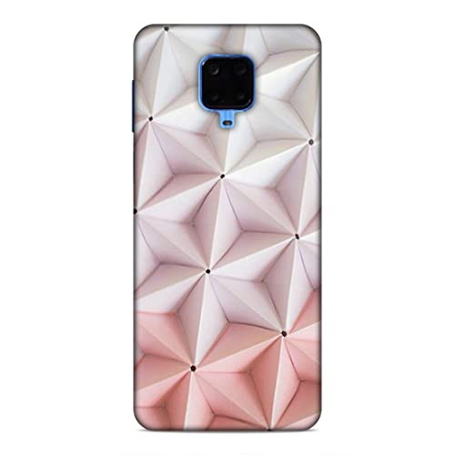 Image of Printed Mobile Back Hard Case Cover for Poco M2 Pro /Xiaomi Redmi Note 10 Lite /Xiaomi Redmi Note 9S | Pink Stars, Multi Stars Black dot -2180
