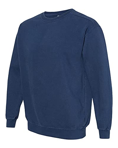 Comfort Colors Men's Crewneck Sweatshirt, Style 1566 Navy3