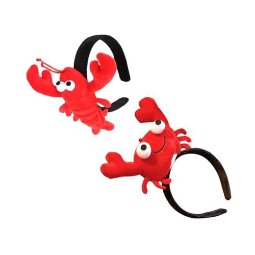 Bandeaux écrevisse et homard en tissu souple pour serre-tête de masquerade