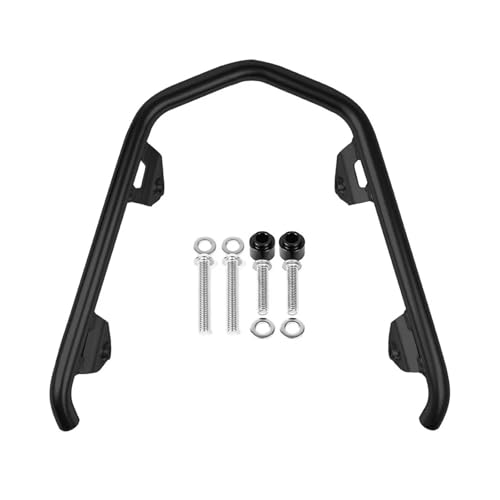 Porte-bagages arrière pour BMW R1300GS 2024-2025 avec poignée passager noire