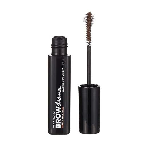 Gemey-Maybelline Brow Drama Mascara för ögonbryn, brun