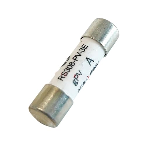 Fusible photovoltaïque 1000V gPV cartouche TSA1038 haute tension continue