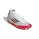 adidas Unisex F50 League Football Boots FG/MG Fußballschuhe, FTWR White/core Black/solar Yellow, 44 2/3 EU