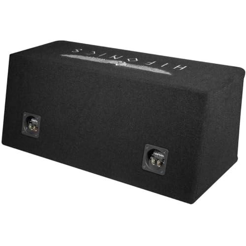 HiFonics TD250R double subwoofer 25 cm à caisson passe-bande rigide - 4