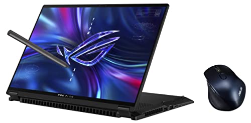 Image of ASUS ROG Flow X16 (2022), 16 inch (40.64 cm) QHD+ 16:10 165Hz /3ms, Touch, AMD Ryzen 7 6800HS, 6GB RTX 3060, 2-in-1 Gaming Laptop, GV601RM-M6055WS MW203 Wireless Silent Mouse (Blue)