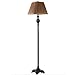 Produktbild Nordic Stehleuchte Retro Brown Plissee Umweltschutz Harz Geschnitzte Thick Fußschalter Standard-Lampe for Wohnzimmer 60"